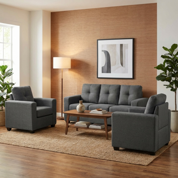 LIVING ENNA 3-1-1 GRIS 