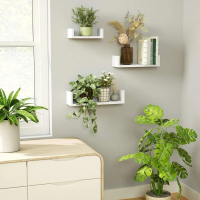 ESTANTE PARA PARED 3 PIEZAS BLANCO