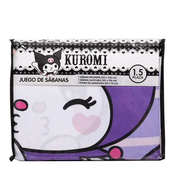 SABANA 1.5 PLAZAS KUROMI