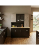 MUEBLE COCINA 1,50 CHOCOLATE