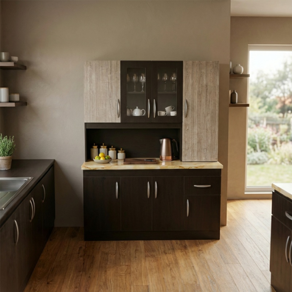 MUEBLE COCINA 1,50 CHOCOLATE