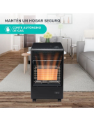 ESTUFA A GAS 15K KGQ-15N NEGRA KENDAL 