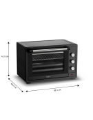 HORNO ELECTRICO 60L MOULINEX OX2038V0 