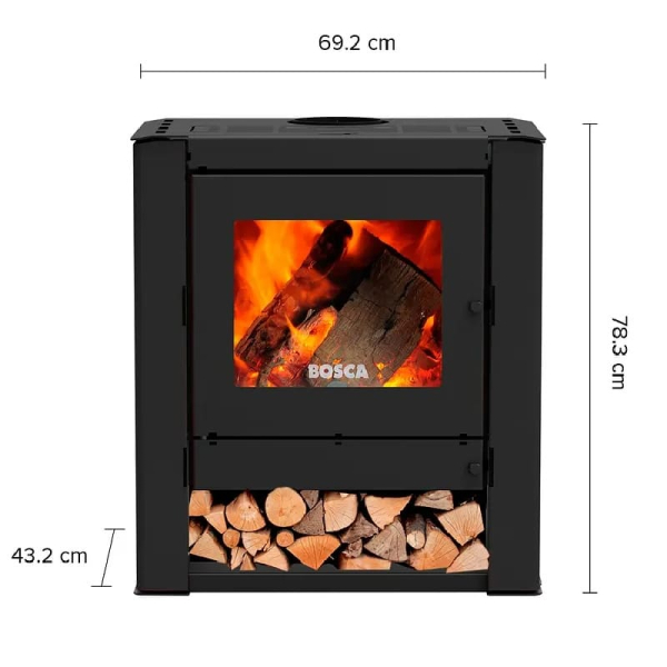 CALEFACTOR GOLD 500 CHARCOAL 