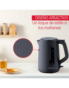 HERVIDOR MORNING GREY 1.7L MOULINEX 