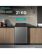 LAVADORA CARGA SUPERIOR 21KG WT3I2123UT 