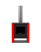 CALEFACTOR A LEÑA GOLD 500 ROJO 