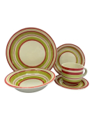 JUEGO LOZA 30 PIEZAS CERAMICA MADISON