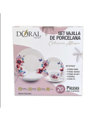 SET VAJILLA ALESSIA 20 PIEZAS NICOLETTA