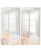 SET VELO ARGOLLAS LINEN GOTAS 2P 