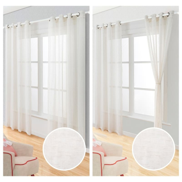 SET VELO ARGOLLAS LINEN TRAMA 2P 