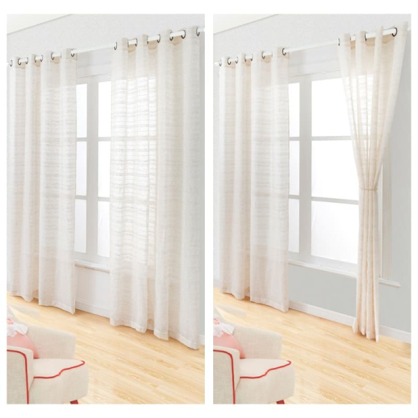 SET VELO ARGOLLAS LINEN LISTADO 2P 