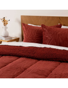 PLUMON CORAL EMBOSS 2.5 PLAZAS LADRILLO