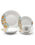 SET VAJILLAS ALESSIA 20 PIEZAS DOMENICA