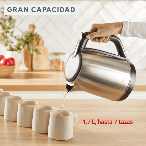 HERVIDOR SUBITO 5 MOULINEX INOX 1.7 LT