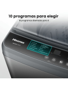 LAVADORA 10KG HISENSE WT1D1030UT