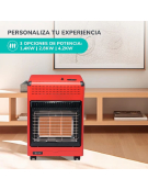 ESTUFA A GAS KGQ-5R ROJA KENDAL