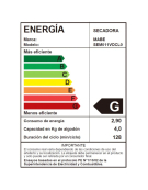 SECADORA SEM011VDCLO 11KG MABE 
