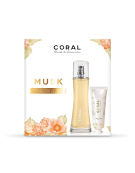 SET CORAL MUSK 100ML + CREMA MANOS 50ML