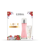 SET CORAL LOVE 100ML + CREMA MANOS 50ML