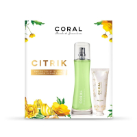 SET CORAL CITRIK 100ML + CREMA MANOS 50ML