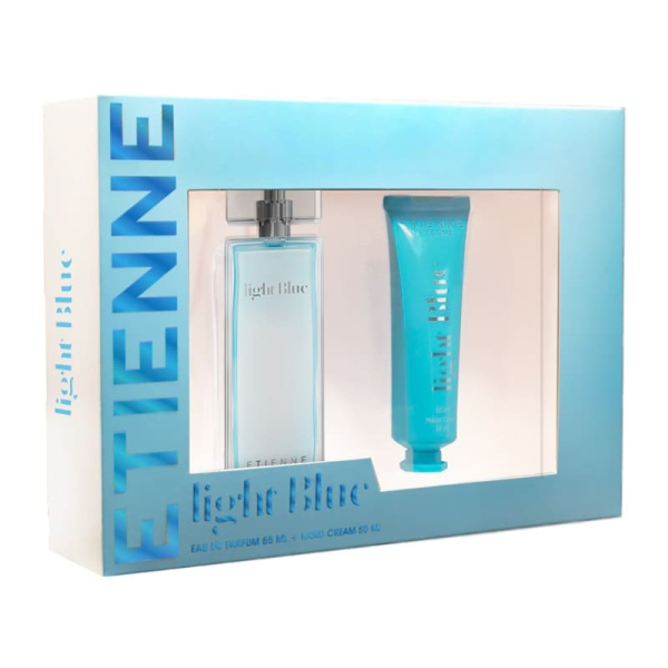 ESTUCHE ETIENNE EDP LIGHTBLUE 55ML+ HAND CREAM 50ML