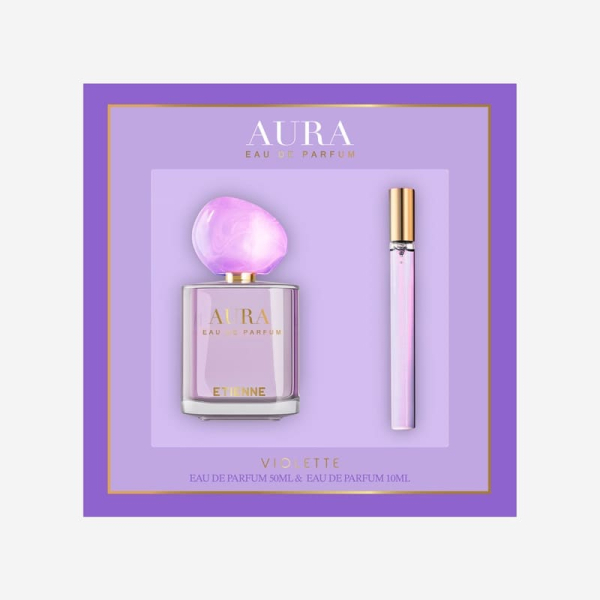 ESTUCHE ETIENNE ESSENCE AURA VIOLETTE 50ML+10ML