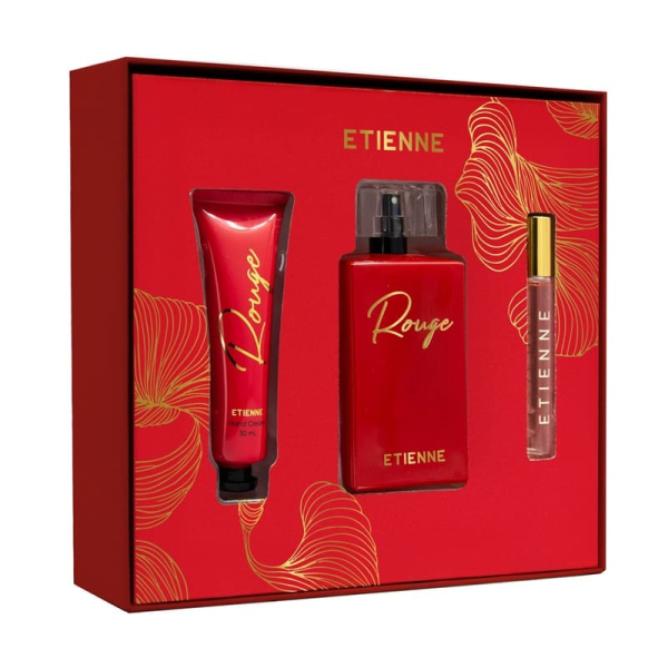 ETIENNE ROUGE 100ML + PERFUMERO 10ML + HANDS CREAM 50ML