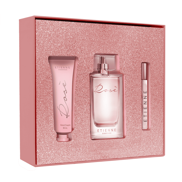 ETIENNE ROSE 100ML + PERFUME 10ML + HAND CREAM 50ML