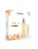 SET CORAL MUSK 100ML + CREMA MANOS 50ML