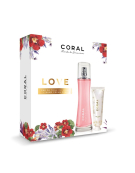 SET CORAL LOVE 100ML + CREMA MANOS 50ML