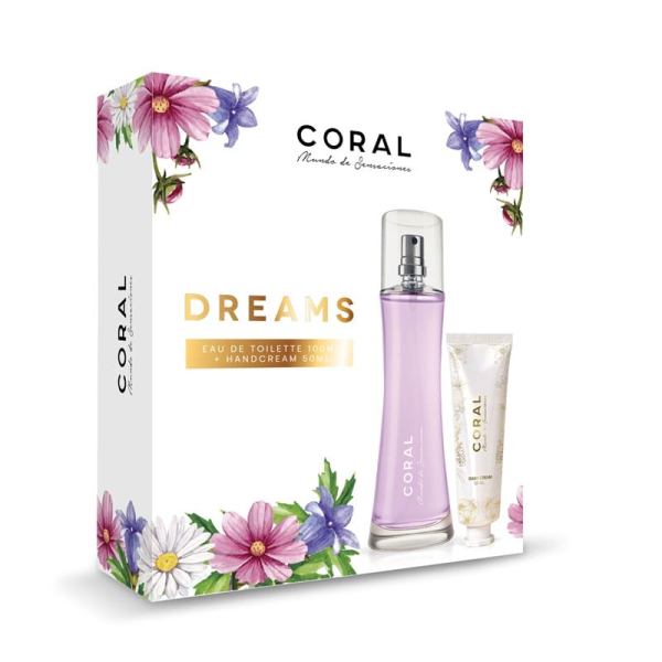 SET CORAL DREAMS 100ML + CREMA MANOS 50ML