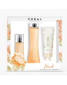 SET CORAL MUSK 100ML+ EDT 55ML + HAND CREAM 50ML