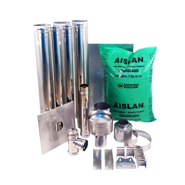 KIT INSTALACION HORIZONTAL PELLET 
